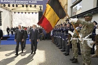 Official Visit Of King Philippe To The Czech Republic-stock-photo