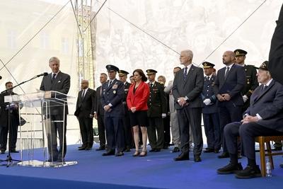 Official Visit Of King Philippe To The Czech Republic-stock-photo