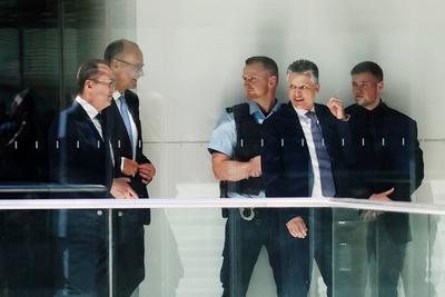 Wahl des Bundeskanzlers-stock-foto
