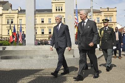 Official Visit Of King Philippe To The Czech Republic-stock-photo