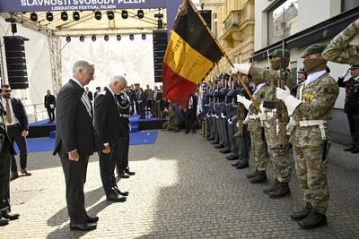 Official Visit Of King Philippe To The Czech Republic-stock-photo