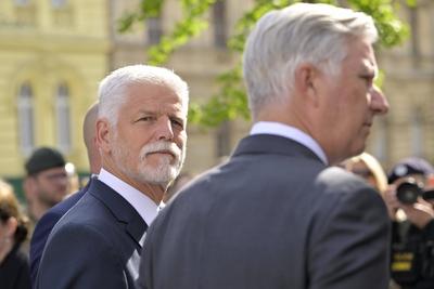 Official Visit Of King Philippe To The Czech Republic-stock-photo