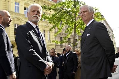 Official Visit Of King Philippe To The Czech Republic-stock-photo