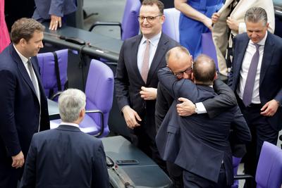 Friedrich Merz-stock-foto