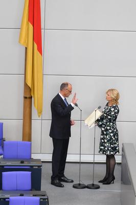 Berlin, Kanzlerwahl im Bundestag-stock-foto