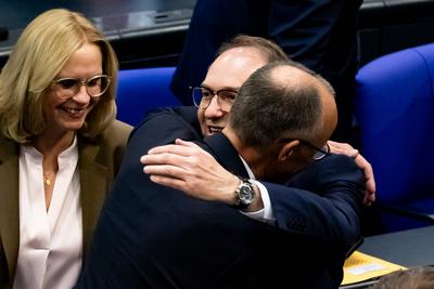Wahl des Bundeskanzlers-stock-photo