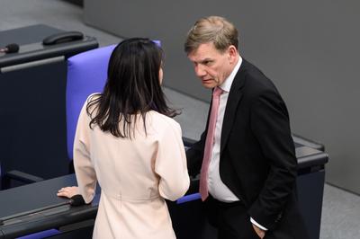 Berlin, Kanzlerwahl im Bundestag-stock-foto