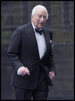 King Charles at Ocean with David Attenborough premiere-stock-photo