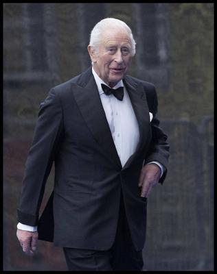 King Charles at Ocean with David Attenborough premiere-stock-photo