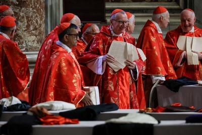 News - Il Conclave-stock-photo