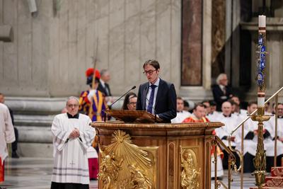 News - Il Conclave-stock-photo
