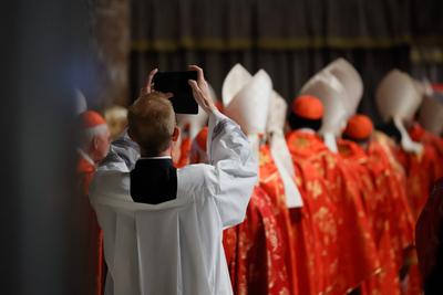 News - Il Conclave-stock-photo