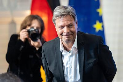 Amts?bergabe im Bundesministerium f?r Wirtschaft und Klima (neu: f?r Wirtschaft und Energie)-stock-foto