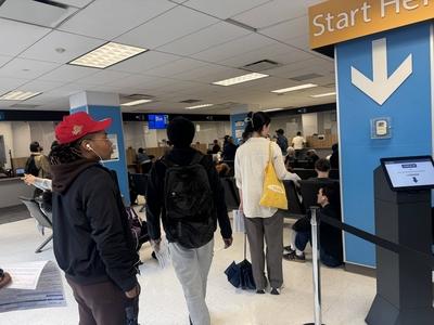Real id deadline for usa domestic travelers starts today may 7.-stock-photo