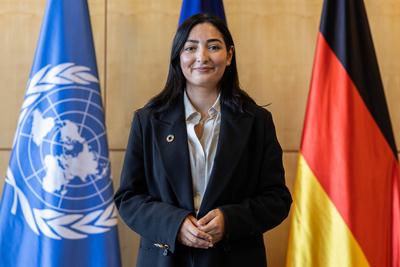Amts?bergabe im Bundesministerium f?r wirtschaftliche Zusammenarbeit und Entwicklung-stock-foto
