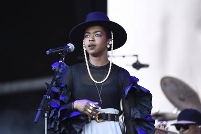 Ms. Lauryn Hill performing at Glastonbury Festival 2019-stock-foto