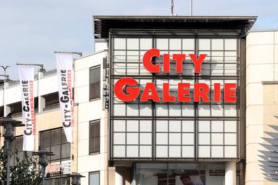 City Galerie in Siegen-stock-foto