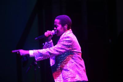 WASHINGTON, D.C: MARCH 6: Recording Artist/Actress Lauryn Hill and the Black Girls Rock! Festival come to the Washington-stock-photo