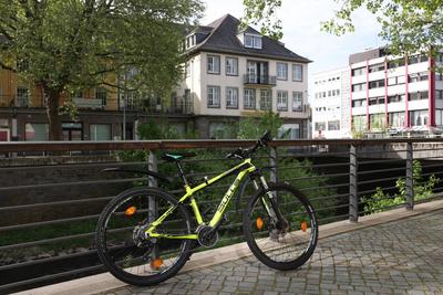 Innenstadt Stadt Siegen-stock-foto