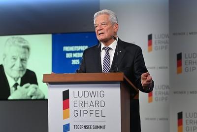 Ludwig Erhard Gipfel 2025  auf Gut Kaltenbrunn am Tegernsee-stock-photo