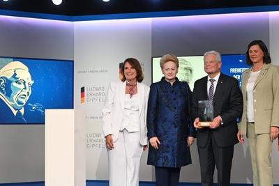 Ludwig Erhard Gipfel 2025  auf Gut Kaltenbrunn am Tegernsee-stock-photo