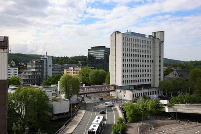 Amtsgericht, Landgericht in Siegen-stock-photo