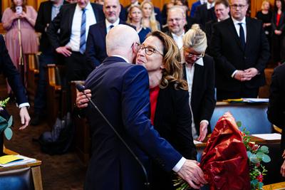 Buergerschaftssitzung, Hamburgische Buergerschaft, 1. Sitzung, 07.05.2025-stock-photo