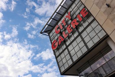 City Galerie in Siegen-stock-foto