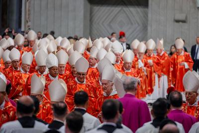 News - Il Conclave-stock-photo