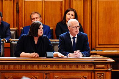 Buergerschaftssitzung, Hamburgische Buergerschaft, 1. Sitzung, 07.05.2025-stock-photo