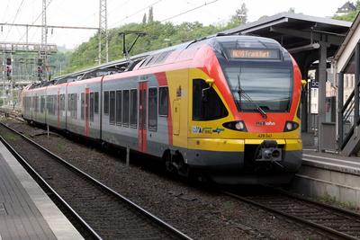 Hauptbahnhof Siegen-stock-foto