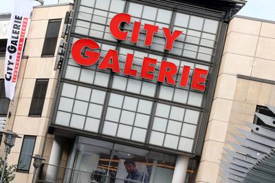 City Galerie in Siegen-stock-foto