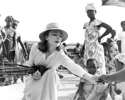 Audrey Hepburn-stock-foto