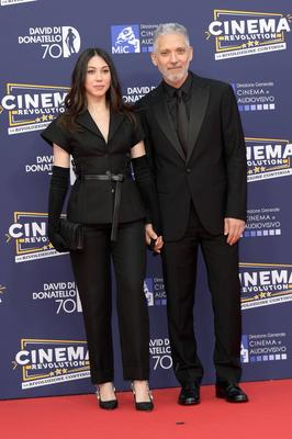 Beppe Fiorello mit Tochter Anita Fiorello-stock-photo