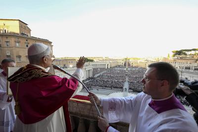 ITALY - REL --,2025-05- 08-05-2025  Election of Roman Pontiff Leo XIV-stock-foto