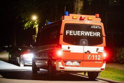 Schusswechsel mit Sturmgewehr - Polizei schie?t 26-j?hrigen Mann in Billerbeck an - 26-j?hriger schwer verletzt-stock-foto