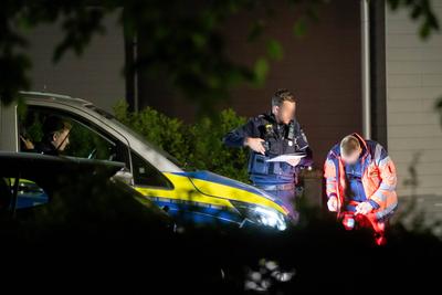 Schusswechsel mit Sturmgewehr - Polizei schie?t 26-j?hrigen Mann in Billerbeck an - 26-j?hriger schwer verletzt-stock-foto