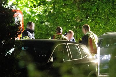 Schusswechsel mit Sturmgewehr - Polizei schie?t 26-j?hrigen Mann in Billerbeck an - 26-j?hriger schwer verletzt-stock-foto