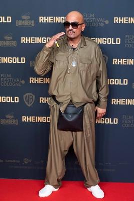 Giwar HAJABI, aka XATAR, Rapper, Roter Teppich, Red Carpet Show, Ankunft, arrival, Fotocall fuer den Film RHEINGOLD auf-stock-photo