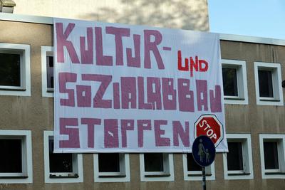 Besetzung Schauspielhaus-stock-photo