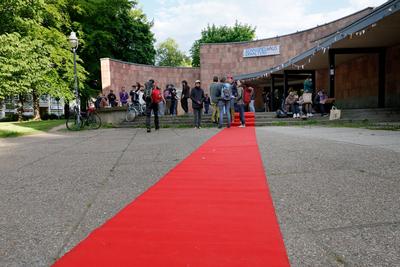 Besetzung Schauspielhaus-stock-photo