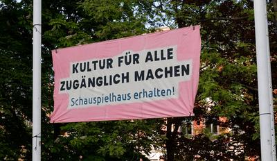 Besetzung Schauspielhaus-stock-photo
