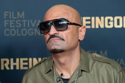 Giwar HAJABI, aka XATAR, Rapper, Roter Teppich, Red Carpet Show, Ankunft, arrival, Fotocall fuer den Film RHEINGOLD auf-stock-photo