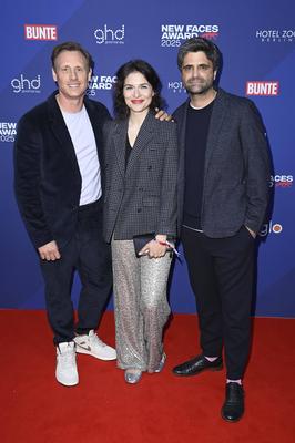 Patrick Kalupa, Leonie Parusel, Maximilian Grill-stock-foto