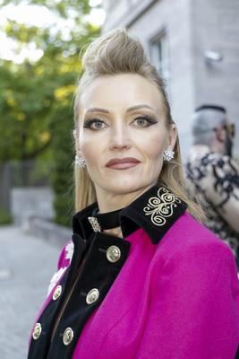 Harald Gl??ckler, Dinner mit Tatiana Makarova im Hotel SO, Berlin, 09.05.2025-stock-foto