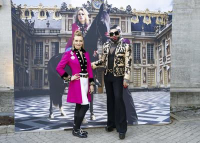 Harald Gl??ckler, Dinner mit Tatiana Makarova im Hotel SO, Berlin, 09.05.2025-stock-foto