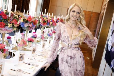 Harald Gl??ckler, Dinner mit Tatiana Makarova im Hotel SO, Berlin, 09.05.2025-stock-foto