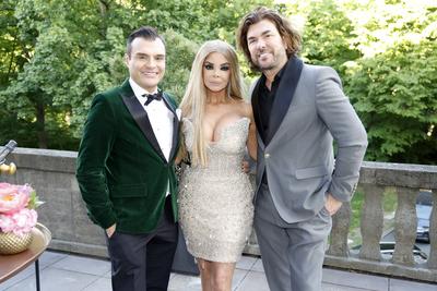 Harald Gl??ckler, Dinner mit Tatiana Makarova im Hotel SO, Berlin, 09.05.2025-stock-foto