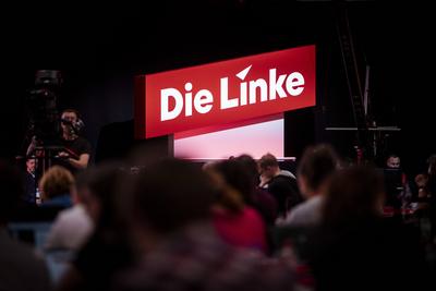 Parteitag DIE LINKE-stock-foto