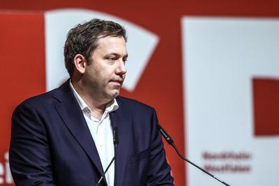 Politik - Landespolitik - NRW - ordentlicher Landesparteitag der NRWSPD in Duisburg 10.05.2025-stock-foto